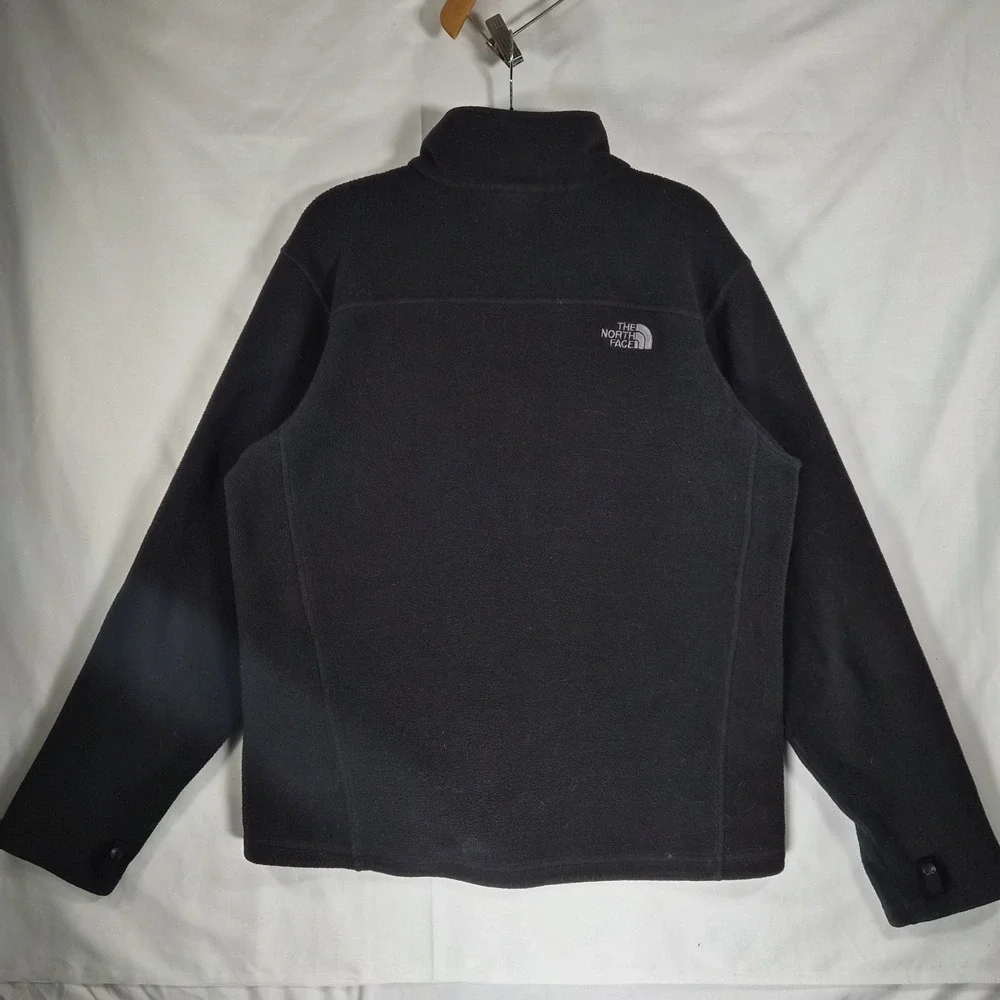 The North Face FlashDry Full Zip Fleece Jacket Black Men's Medium Outdoor Hiking